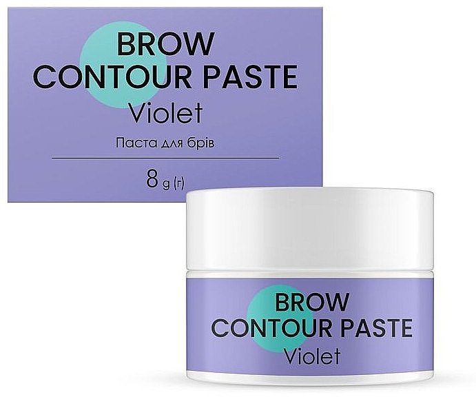 Паста для бровей - Joly:Lab Brow Contour Paste Violet — фото N2