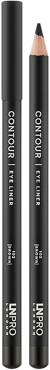 Олівець для очей - LN Pro Contour Eye Liner — фото N1