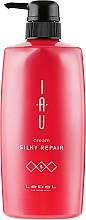 Аромакрем з шовковою консистенцією для зміцнення волосся - Lebel IAU Cream Silky Repair — фото N3