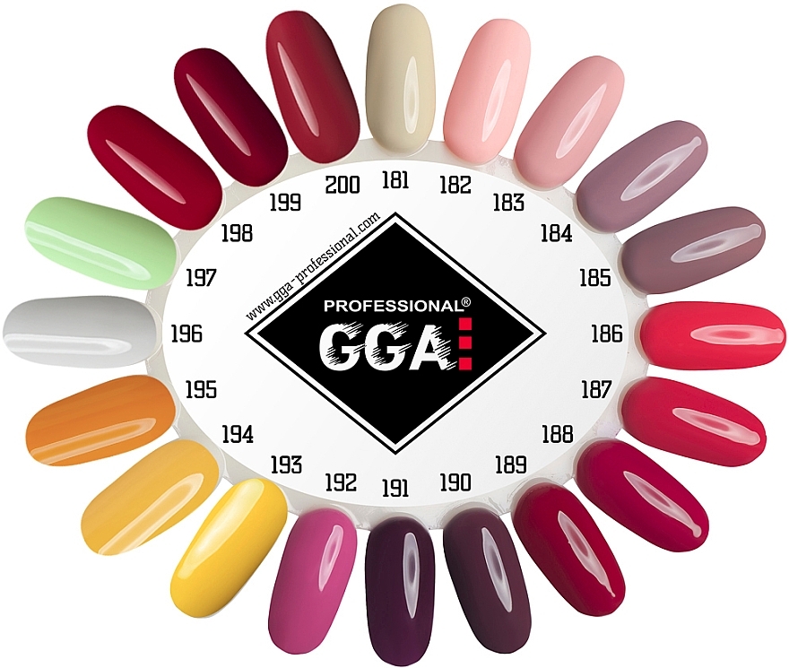 УЦІНКА Гель-лак для нігтів - GGA Professional Gel Polish * — фото N2