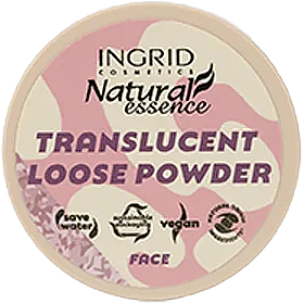 Прозрачная рассыпчатая пудра для лица - Ingrid Cosmetics Natural Essence Translucent Loose Powder — фото N1