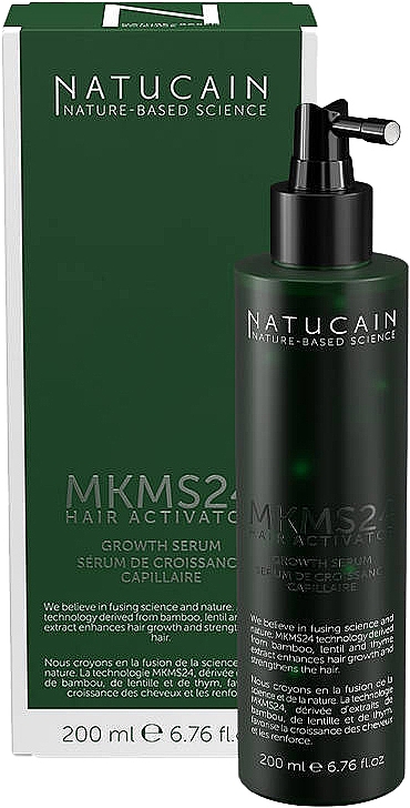 Активатор для росту волосся - Natucain MKMS24 Hair Activator — фото N2