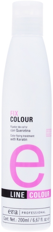 Кондиціонер для захисту кольору фарбованого волосся - Eva Professional E-line Fix Colour Treatment — фото N4