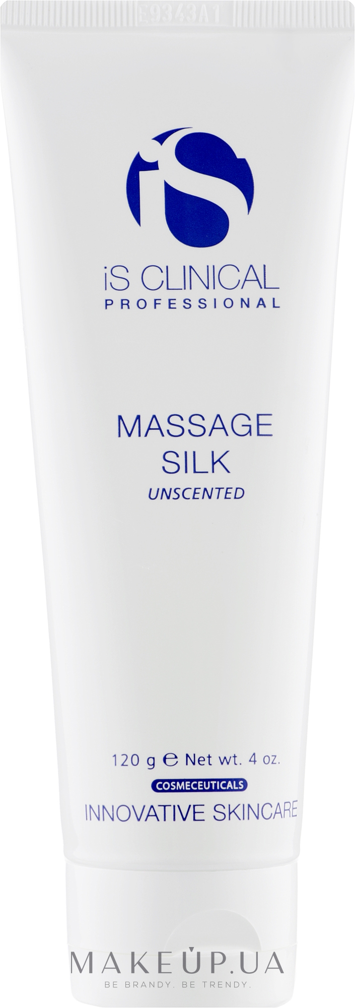 Массажный гель "Нейтральный" - IS CLINICAL Massage Silk Unscented — фото 120ml