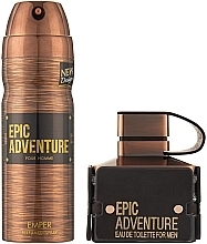 Emper Epic Adventure - Набір (edt/100ml + deo/200ml) — фото N2