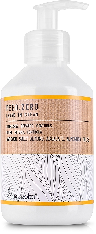 Незмивна живильна маска для волосся - Greensoho Feed.Zero Leave In Cream