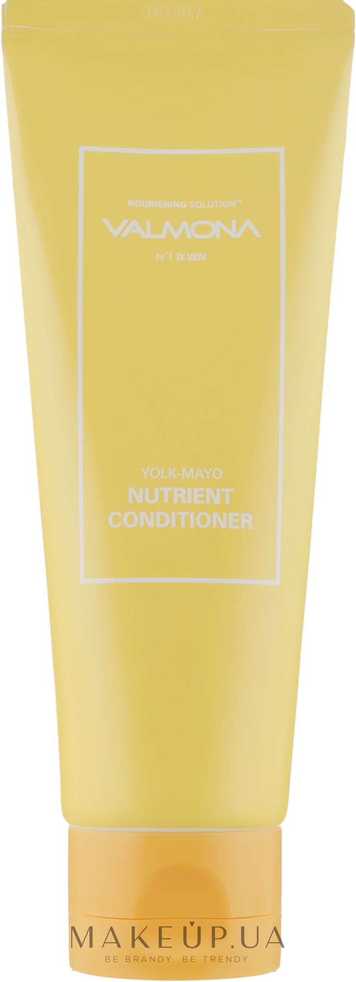 Кондиционер для волос с яичным желтком - Valmona Nourishing Solution Yolk-Mayo Nutrient Conditioner — фото 100ml