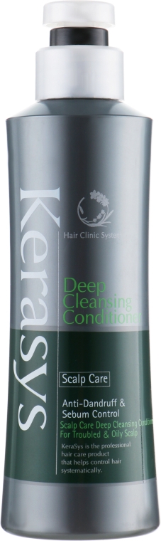 Кондиционер для волос "Лечение кожи головы", освежающий - KeraSys Hair Clinic System Conditioner — фото N3