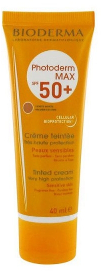 Сонцезахисний тональний крем - Bioderma Photoderm Max SPF50+ Tinted Cream Golden Color — фото N2