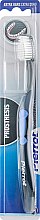 Духи, Парфюмерия, косметика Специальная зубная щетка для протезов, черно-синяя - Pierrot Prosthesis Toothbrush