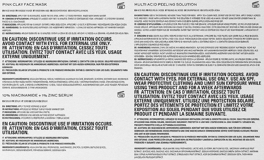 Набір - Revolution Skincare The Icons Collection (ser/30ml + peel/30ml + mask/50ml) — фото N3