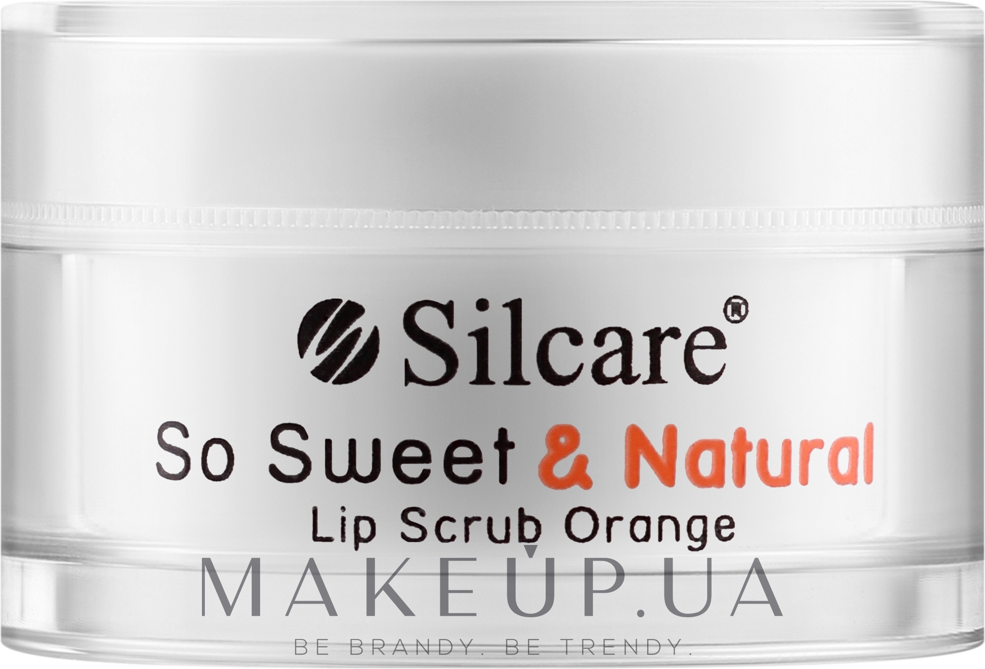 Скраб для губ - Silcare Quin Face So Sweet & Natural Lip Scrub Orange — фото 15g