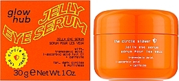 Осветляющий гель вокруг глаз с витамином С - Glow Hub The Circle Slayer Jelly Eye Cream  — фото N2