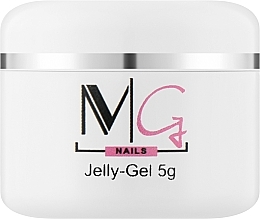Парфумерія, косметика Гель-желе для нарожування нігтів- MG Nails Jelly Gel Clear