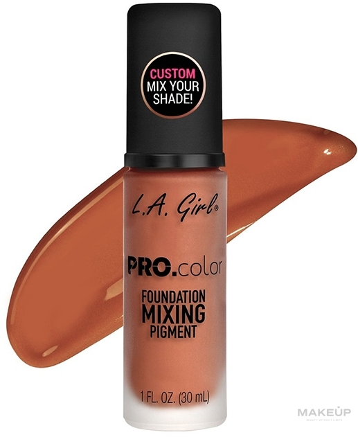 Пігмент для тональної основи - L.A. Girl PRO Color Foundation Mixing Pigment — фото Orange