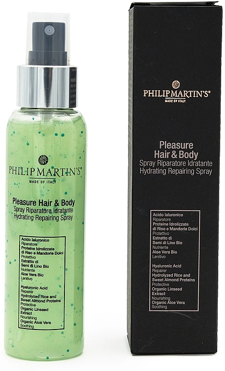 Спрей для тіла та волосся - Phillip Martin's Pleasure Hair & Body Hydrating Repairing Spray — фото N1