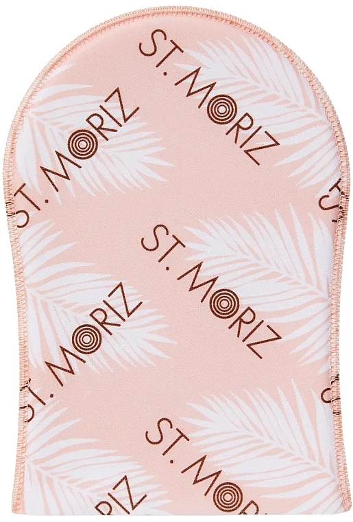 Аплікатор-рукавиця для автозасмаги, рожева - St. Moriz Coconut Tanning Mitt — фото N1