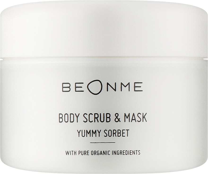 Скраб+маска для тела - BeOnMe Body Scrub & Mask Yummy Sorbet — фото N1