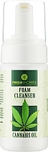 Очищаюча пінка для обличчя з коноплею - Madis Fresh Secrets Foam Cleanser — фото N1