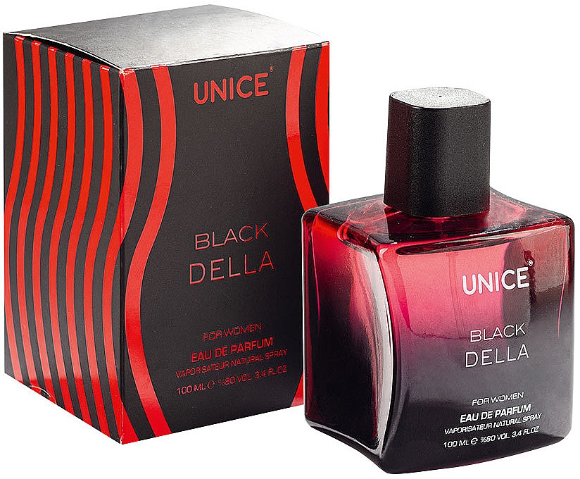 Unice Black Della - Парфюмированная вода (тестер с крышечкой)