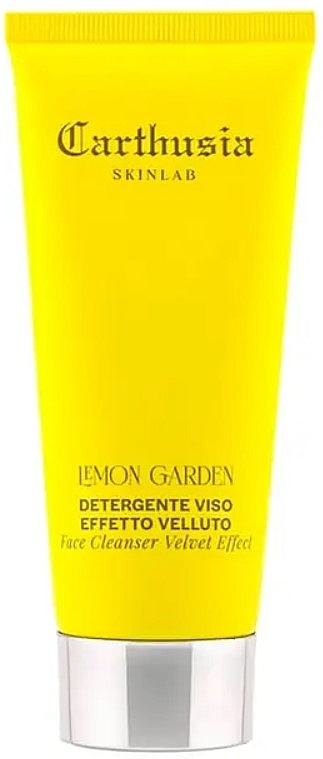 Очищувальний засіб для обличчя з оксамитовим ефектом - Carthusia Skinlab Lemon Garden Face Cleanser Velvet Effect — фото N1