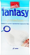 Вологі серветки з ароматом морського бризу - Fantasy Beauty Premium — фото N1