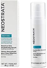 Нейтрализующая сыворотка для чувствительной кожи - Neostrata Restore Reactive Skin Neutralizing Serum 6% PHA — фото N1