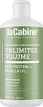 Парфумерія, косметика Кондиціонер для надання об'єму волоссю - La Cabine Unlimited Volume Rice Protein + Marula Oil Conditioner