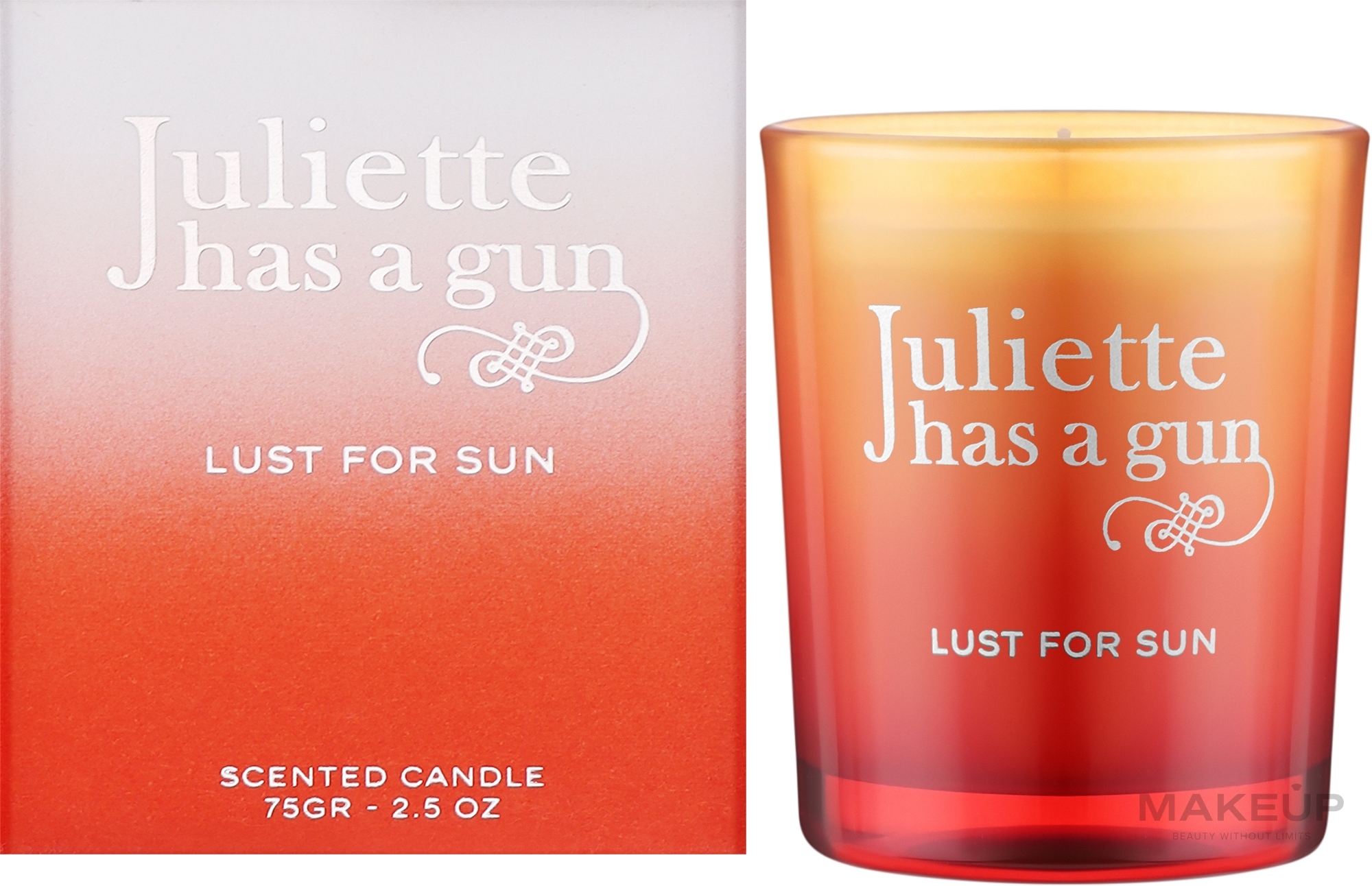 Juliette Has A Gun Lust For Sun - Парфюмированная свеча — фото 75g