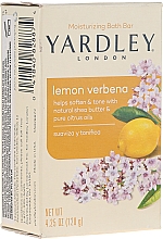 Духи, Парфюмерия, косметика Мыло "Лимон и вербена" - Yardley Lemon Verbena With Shea Butter Soap