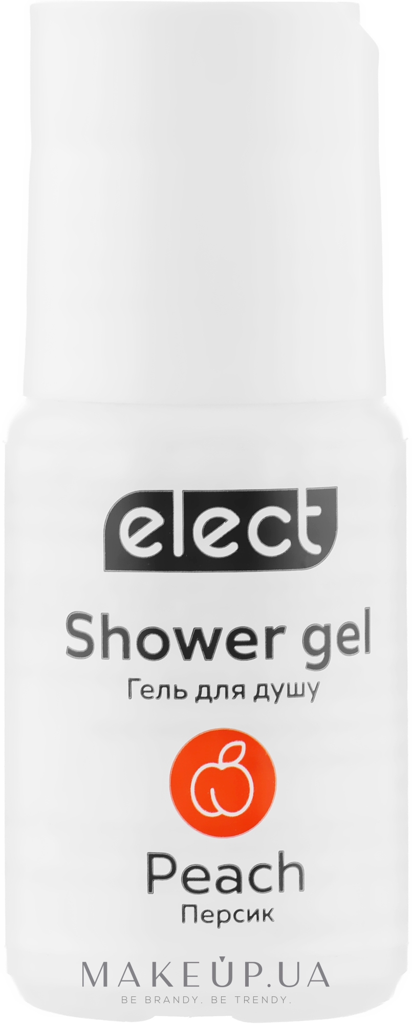 Гель для душа "Персик" - Elect Shower Gel Peach (мини) — фото 30ml