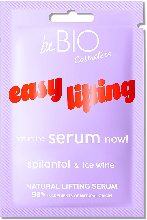 Ліфтинг-маска-сироватка для обличчя - BeBio  Natural Lifting Face Serum — фото N1