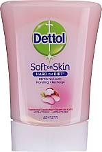 Парфумерія, косметика Рідке мило для рук з маслом ши - Dettol Soft on Skin No Touch Rose & Shea Butter Refill (змінний блок)