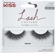 Парфумерія, косметика Накладні вії - Kiss Lash Couture Faux Mink Collection Midnight