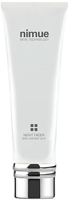 Ночной крем для лица от пигментации, туба - Nimue Skin Technology Night Fader — фото N1