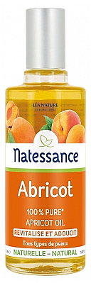 Органическое масло для тела - Natessance Apricot Oil Revitalises and Softens — фото N1