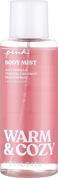 Парфюмированный спрей для тела - Victoria`s Secret Pink Warm & Cozy — фото N1