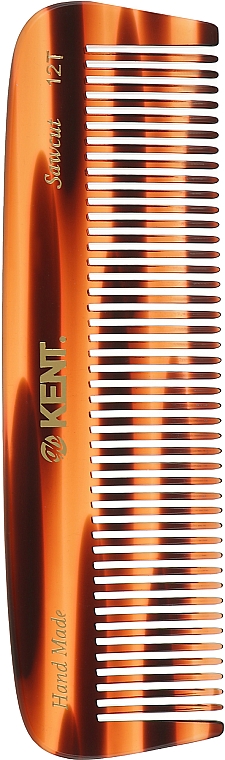 Гребінець кишеньковий - Kent Handmade Combs 12Т — фото N1