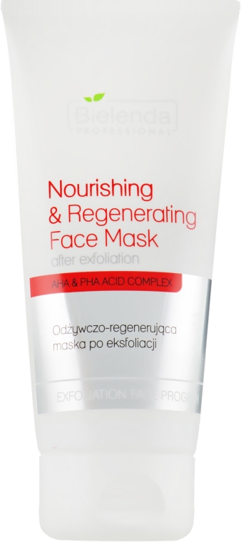 Восстанавливающая питательная маска после эксфолиации - Bielenda Professional Exfoliation Face Program Nourishing And Regenerating Face Mask