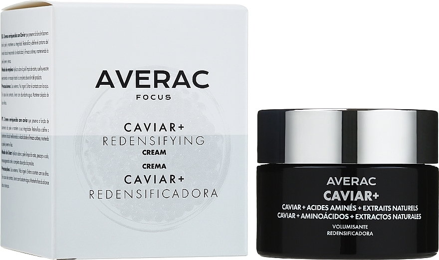 Мощный подтягивающий крем для лица - Averac Focus Caviar+ 