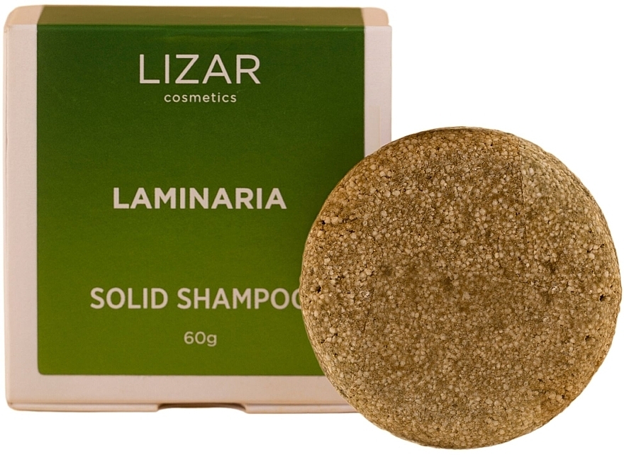 Твердий шампунь "Ламінарія" - Lizar Solid Shampoo — фото N3