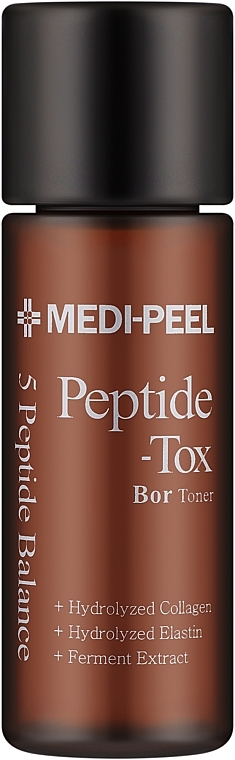 Антивозрастной пептидный тонер для лица - MEDIPEEL Bor-Tox Peptide Toner (мини) — фото N1