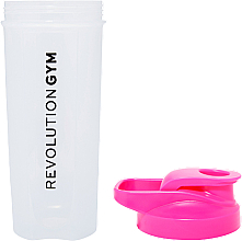 Шейкер, 700 мл, рожевий - Revolution Gym Shake It Protein Shaker Pink — фото N4