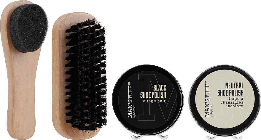 Набор, 6 продуктов - Technic Cosmetics Man Stuff Shoe Restore Kit — фото N4