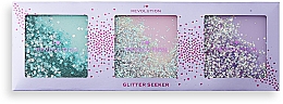 Духи, Парфюмерия, косметика Набор - I Heart Revolution Glitter Seeker Set (eye/palette/13.5gx3)
