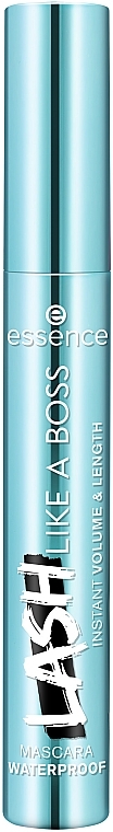 Водостійка туш для вій - Essence Lash Like A Boss Instant Volume & Length Mascara Waterproof