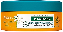 Крем после загара - Klorane Polysianes After-Sun Sublimating Cream Tamanu and Monoi — фото N1