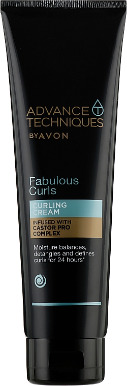 Крем для укладки волос "Роскошные локоны" - Avon Advance Techniques Fabulous Curls Curling Cream — фото N1