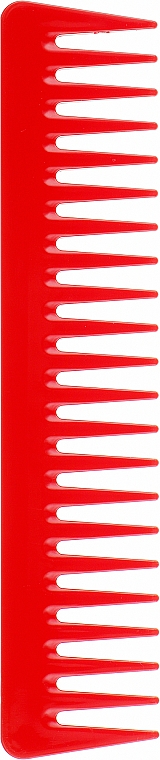 Гребень для волос, красный - Janeke Supercomb — фото N1