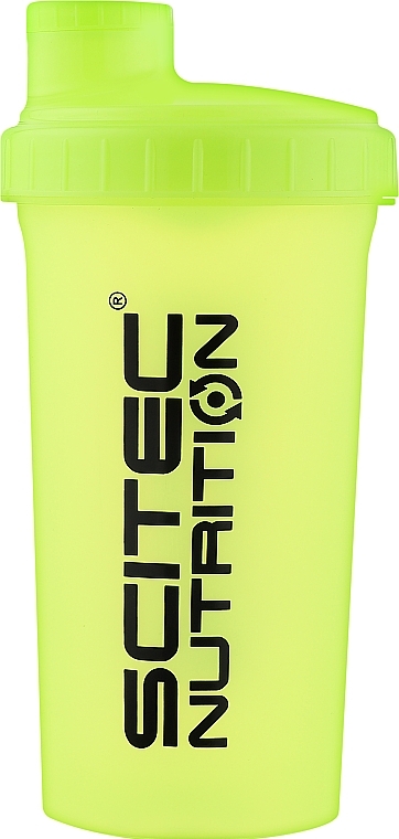 Шейкер 700 мл, неоново-жовтий - Scitec Nutrition Shaker Neon Yellow — фото N1